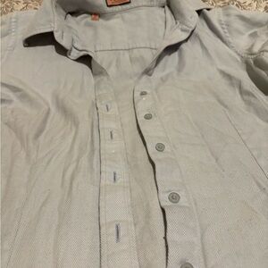 Button down light blue Oxford